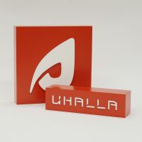 CNC-fräsning av logotyp (Uhalla)